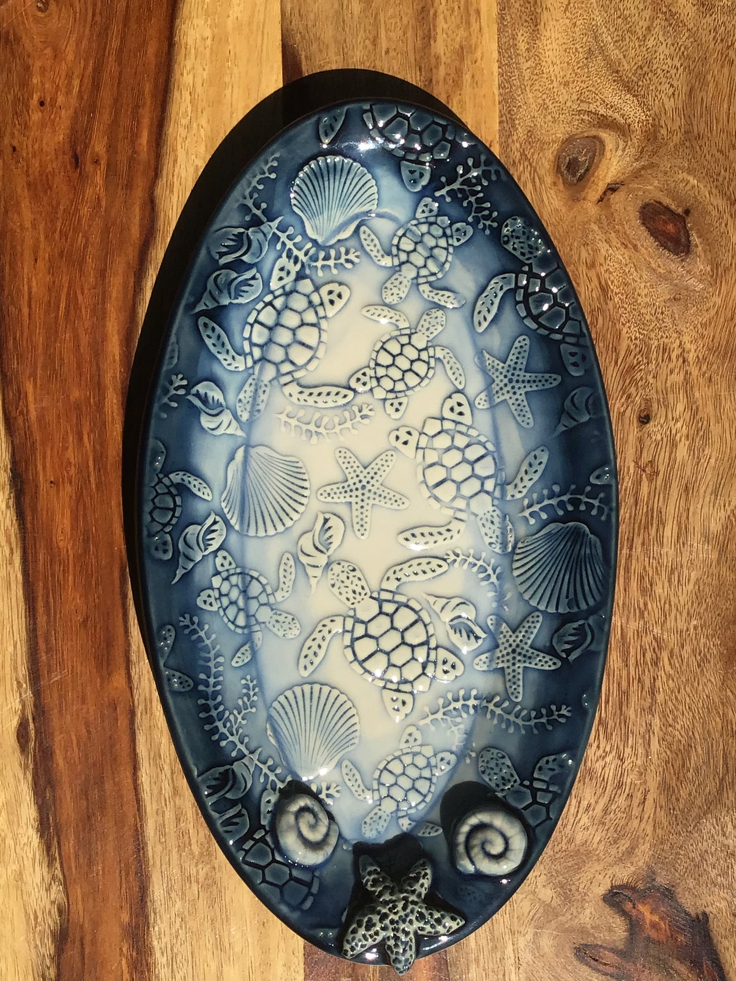 Under the Sea Small Oval Plate
