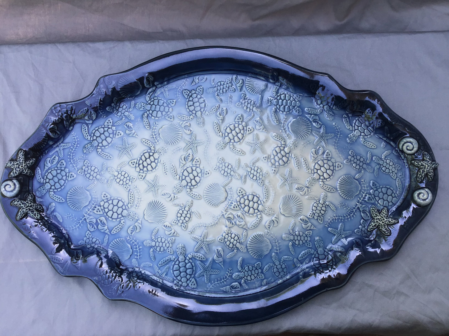 Unique Platter Under the Sea