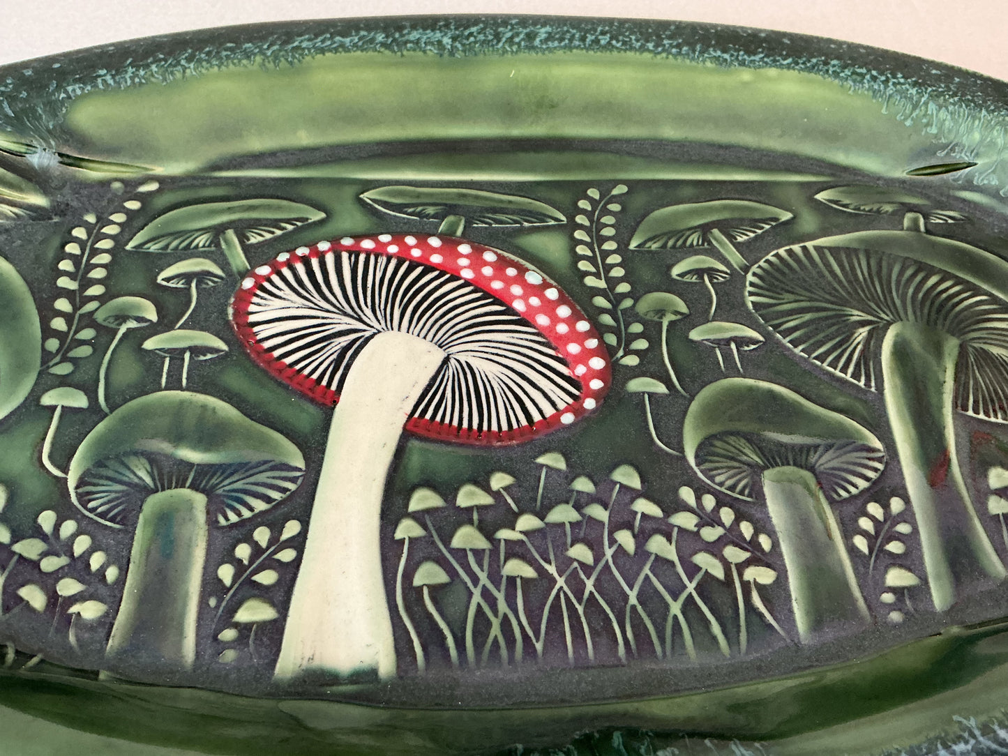 The Mushrooms Green Platter