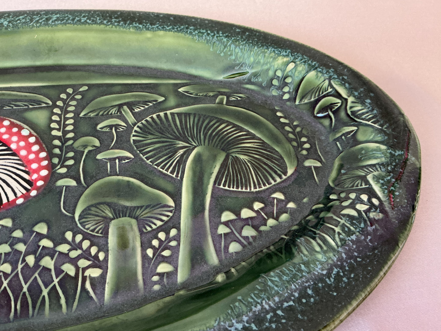 The Mushrooms Green Platter